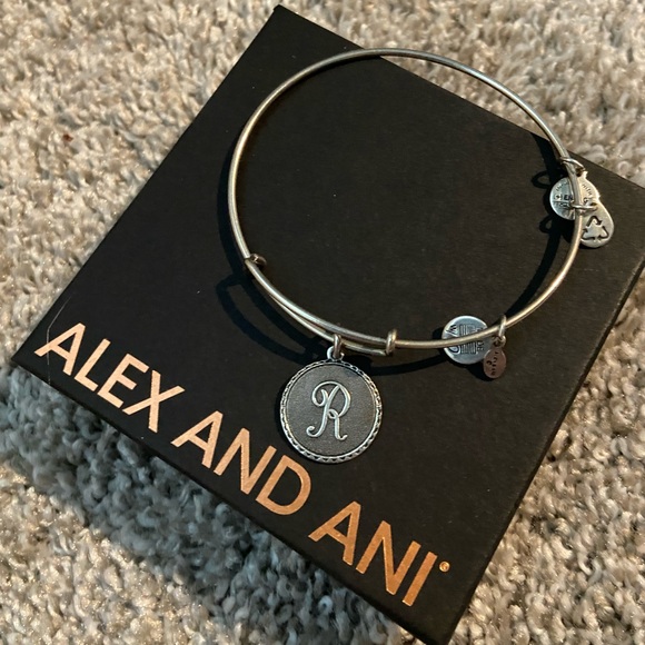Alex and Ani Jewelry - Alex and Ani bracelet letter “R”